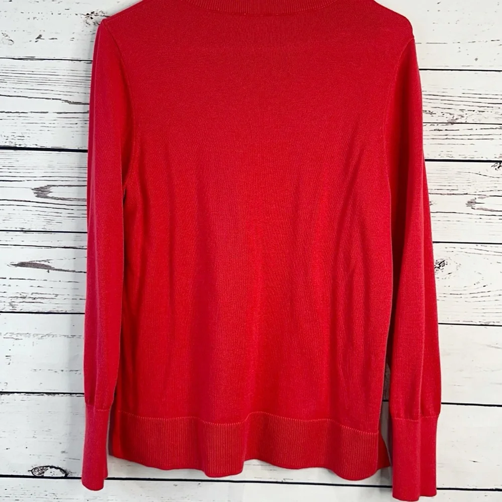 Time and Tru Red Sweater with Heart Design - Picture 4 of 4